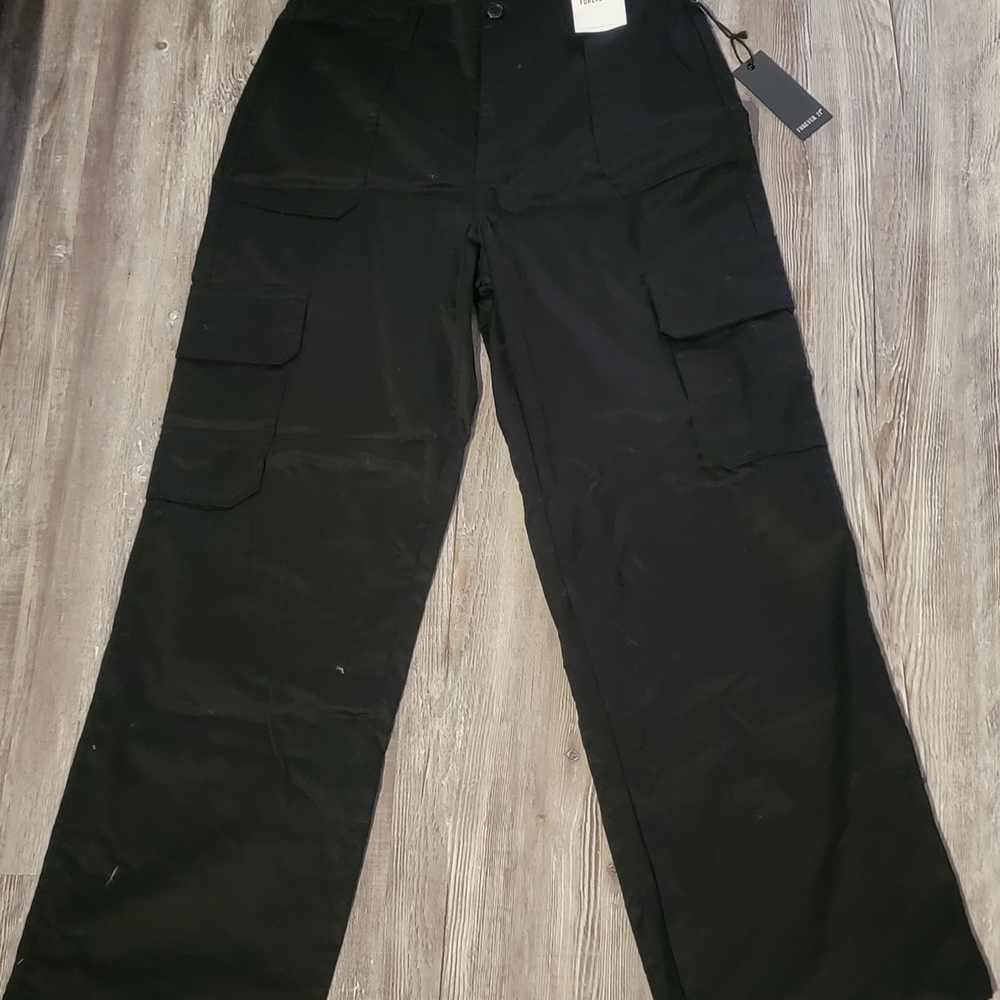 Black Cargo Pants